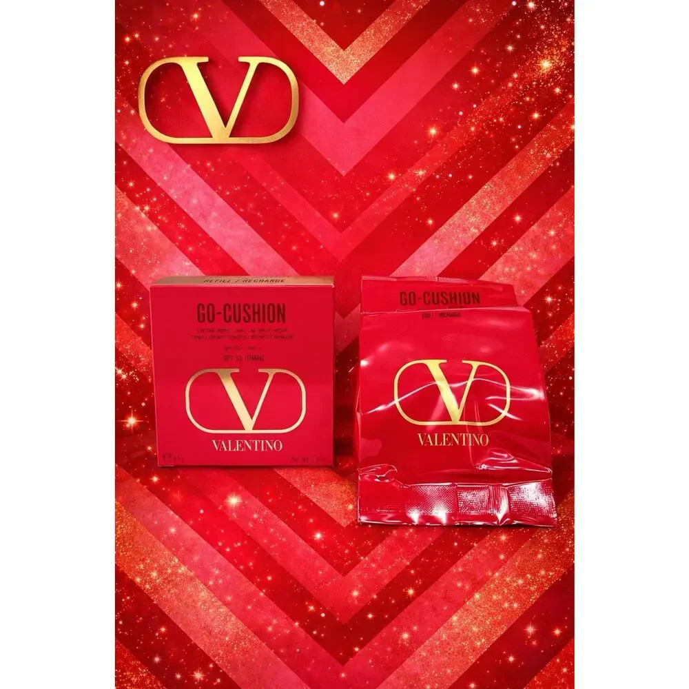 Valentino Go Cushion Refill LN2 Light Neutral 2 SPF 50+ Radiant Semi Matte